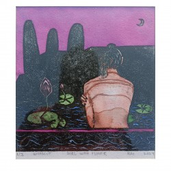 Girl With Flower Girl With Flower
