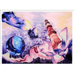 Flying With A "Kutub Minar"