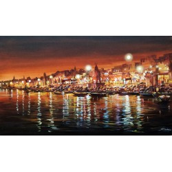 Beauty of Night Varanasi Ghat Beauty of Night Varanasi Ghat