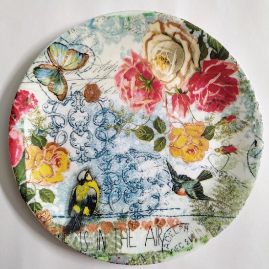 Hand painted Wall Plate - 20190420_203500