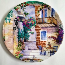 Hand painted Wall Plate - 20190420_203519_1 Hand painted Wall Plate - 20190420_203519_1