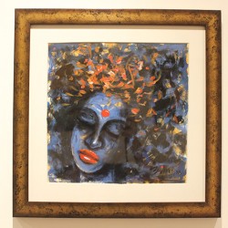 Woman with Flowers Woman with Flowers