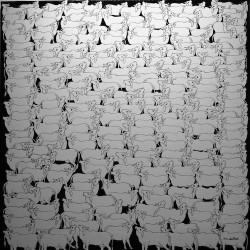 Cows - Black and White Cows - Black and White